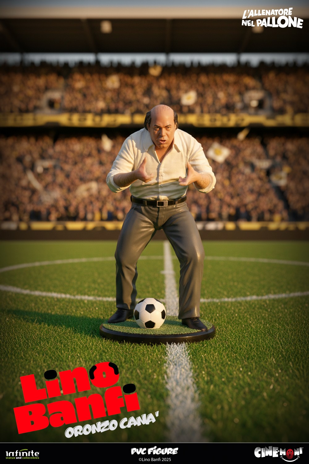Infinite - Lino banfi Oronzo Cana Cine-Moni Pvc Mini Figure 1:10 da 15Cm (Preorder) Statuetta
