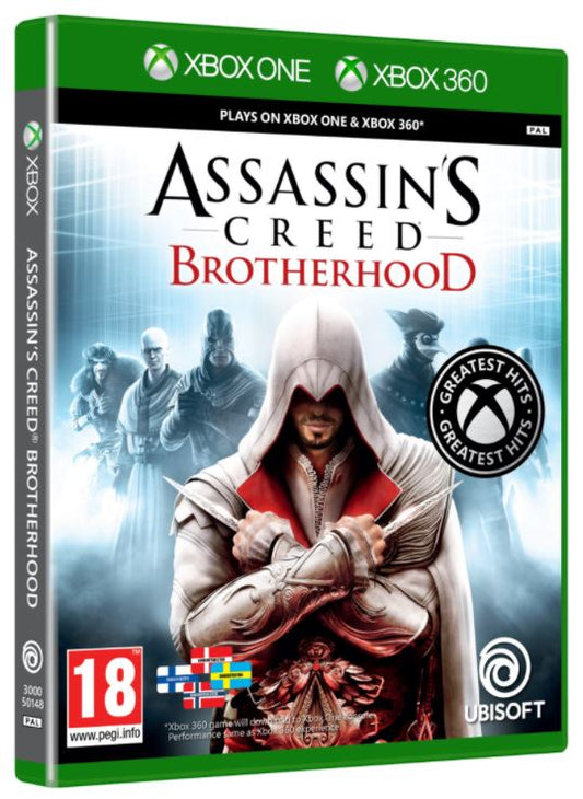 ASSASSIN'S CREED BROTHERHOOD XBOX ONE / 360 VIDEOGIOCO ITALIANO NUOVO SIGILLATO