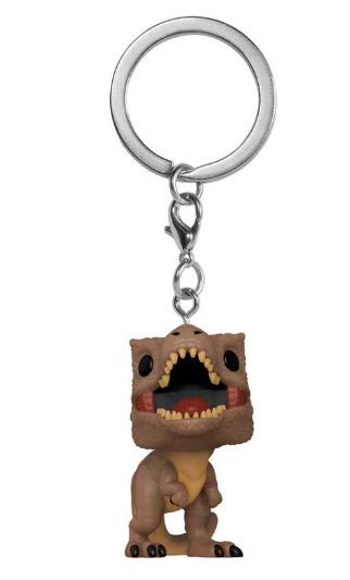 Funko Pop ! Keychain Pocket Jurassic World -(T.Rex) Portachiavi Vinyl Figure 4Cm