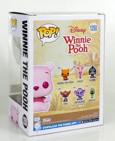 Funko Pop! Disney - (1250) Winnie The Pooh Flocked Special Edition Vinyl Figure