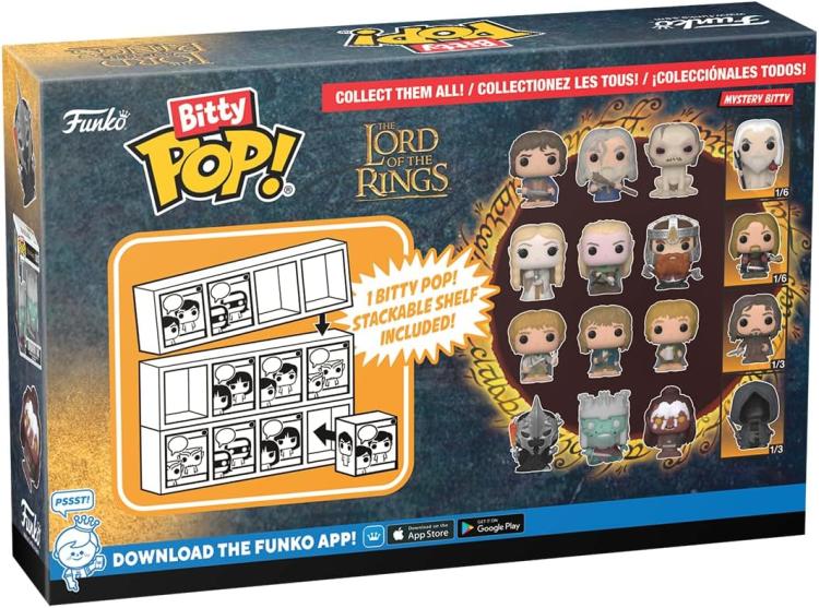 Funko Bitty Pop! Il Signore Degli Anelli Samwisw Gamgee/Pippin Took/Merry Figure