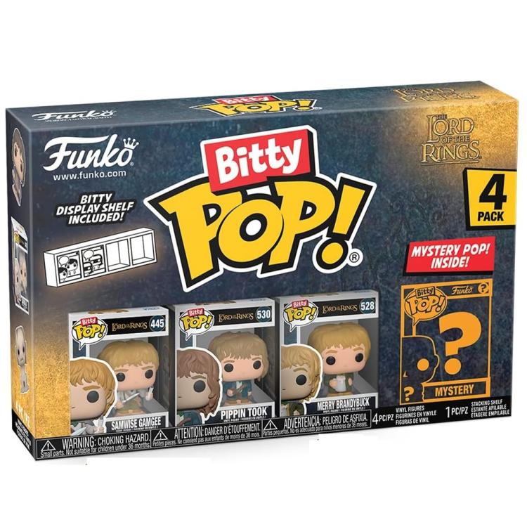 Funko Bitty Pop! Il Signore Degli Anelli Samwisw Gamgee/Pippin Took/Merry Figure