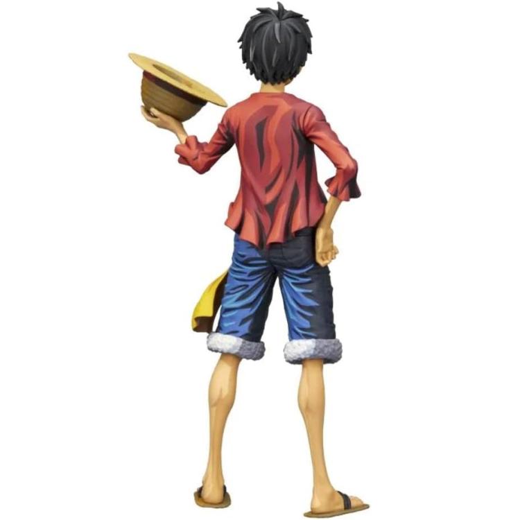BANPRESTO GRANDISTA ONE PIECE - MONKEY D.LUFFY FIGURE 22cm PVC STATUA COLLEZIONE