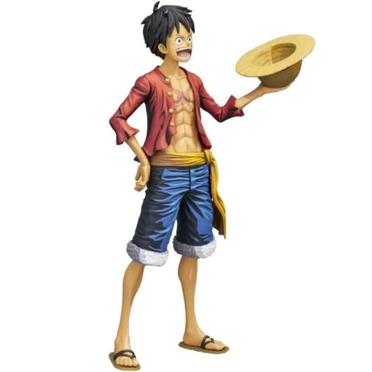 BANPRESTO GRANDISTA ONE PIECE - MONKEY D.LUFFY FIGURE 22cm PVC STATUA COLLEZIONE