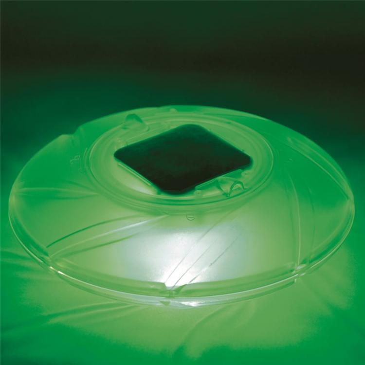 BESTWAY -LUCE LED FARO PISCINA SOLARE GALLEGGIANTE CROMOTERAPIA LAMPADA GIARDINO
