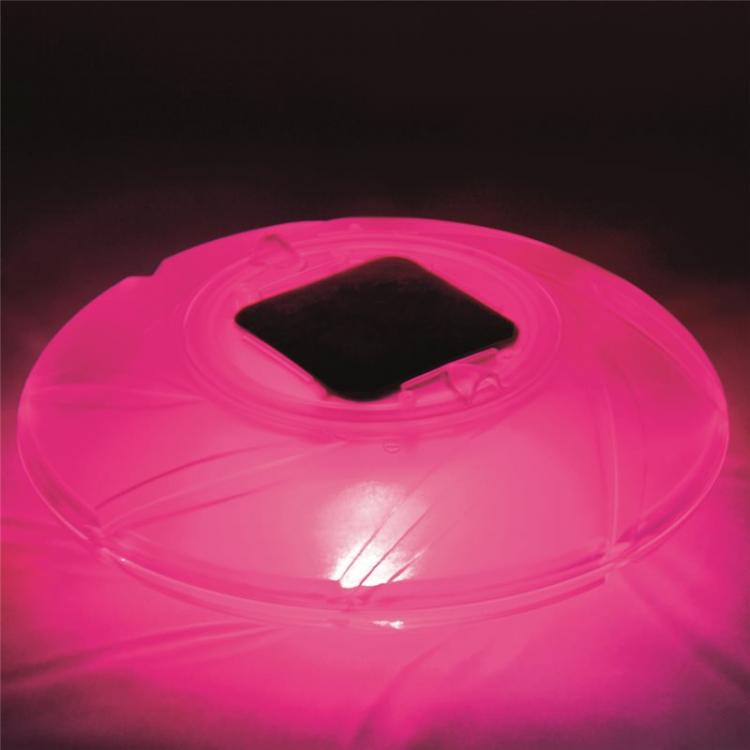 BESTWAY -LUCE LED FARO PISCINA SOLARE GALLEGGIANTE CROMOTERAPIA LAMPADA GIARDINO
