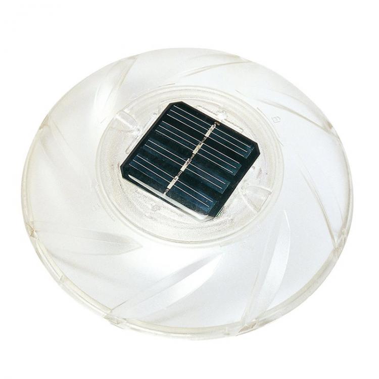 BESTWAY -LUCE LED FARO PISCINA SOLARE GALLEGGIANTE CROMOTERAPIA LAMPADA GIARDINO