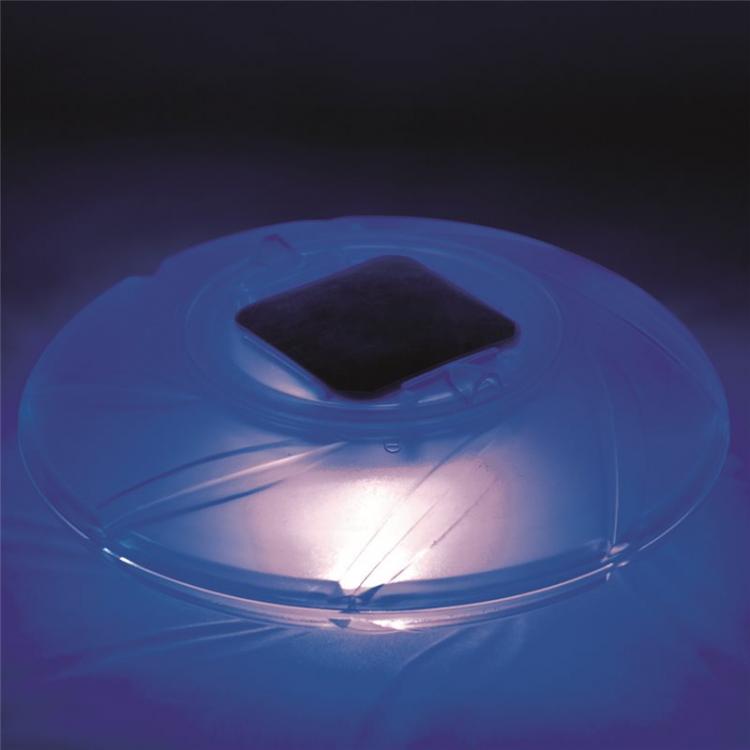 BESTWAY -LUCE LED FARO PISCINA SOLARE GALLEGGIANTE CROMOTERAPIA LAMPADA GIARDINO