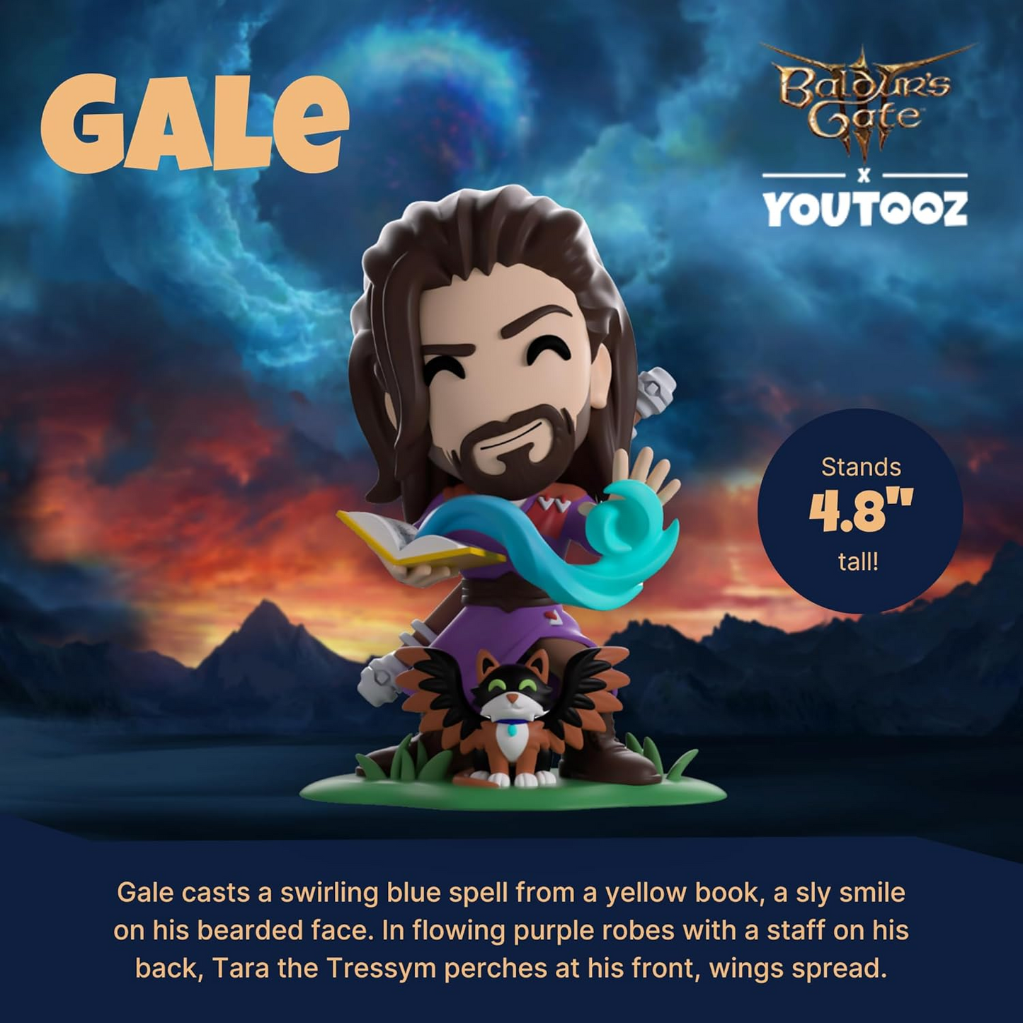 YouTooz Dungeons & Dragons Baldur's Gate 3 - Gale Vinyl Figure 13cm