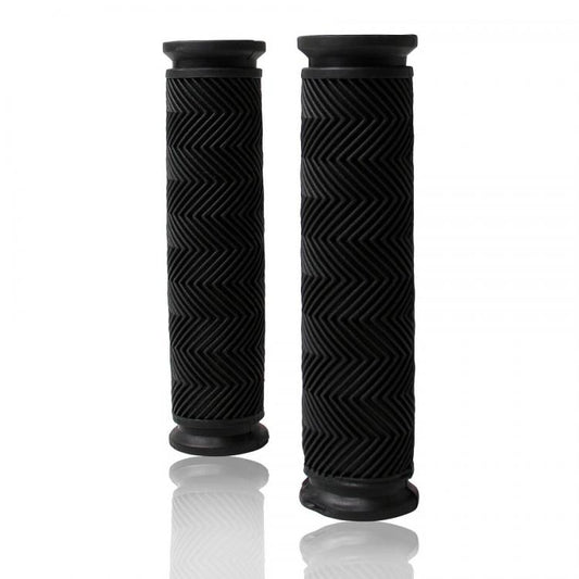 COPPIA MANOPOLE BICI ERGONOMICHE GOMMA BICICLETTA MTB BIKE MANUBRIO UNIVERSALE