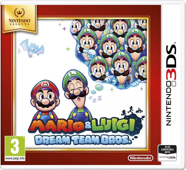 Mario & Luigi Dream Team Bros Nintendo 3Ds 2Ds Videogioco Italiano Nuovo Eu