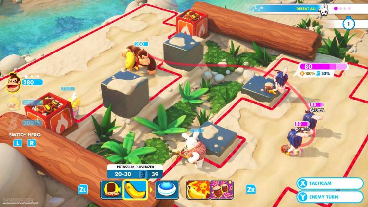 Mario + Rabbids Kingdom Battle Nintendo Switch Gioco Italiano Eu Sigillato Nuovo