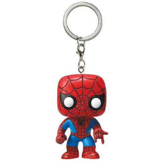 Funko Keychain ! Pocket - Marvel - Spider-Man Key Portachiave Portachiavi