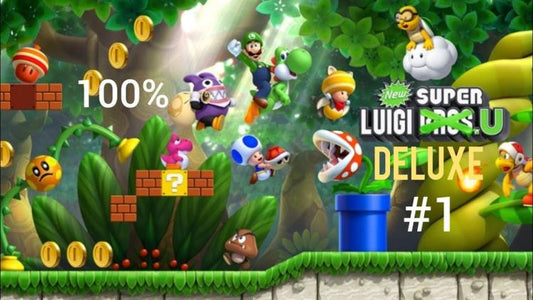 New Super Mario Bros U Deluxe Nintendo Switch Gioco Italiano Multilingua Nuovo