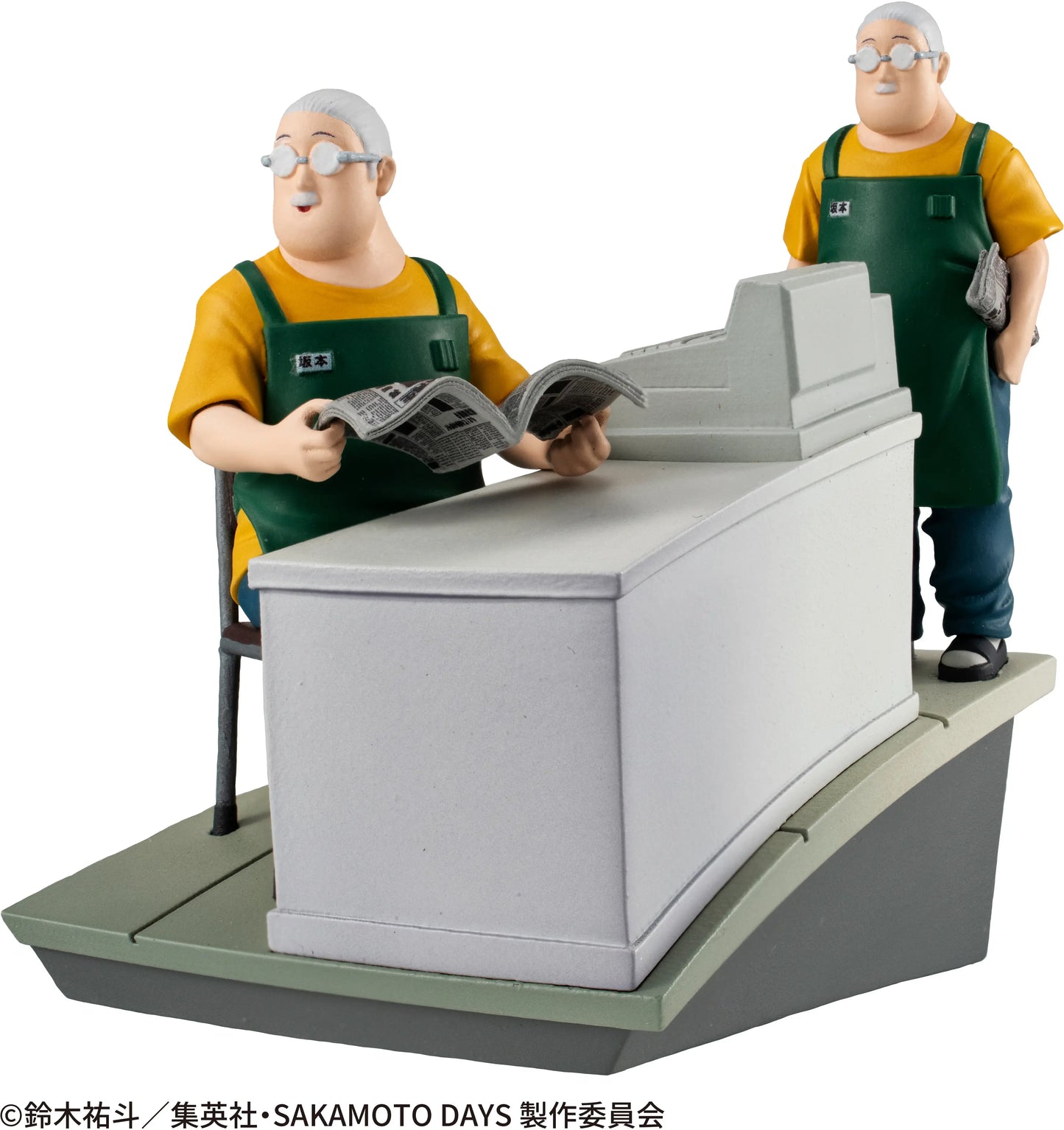 MegaHouse Petitrama: Sakamoto Days Cut Out Scenes (Box 4 Figure) Figure 10cm PVC