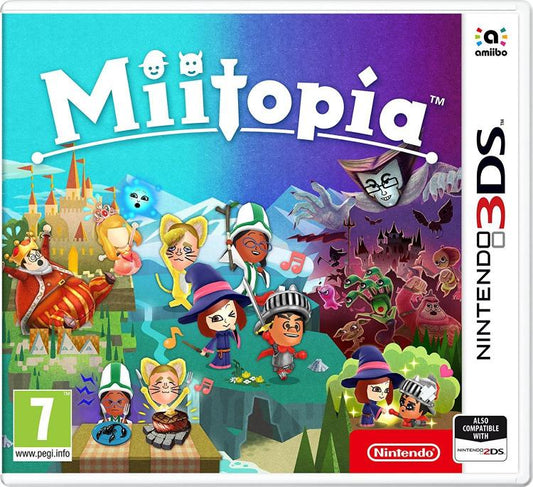 Miitopia Nintendo 3Ds 2Ds Videogioco Italiano Copertina Ita Gioco Sigillato