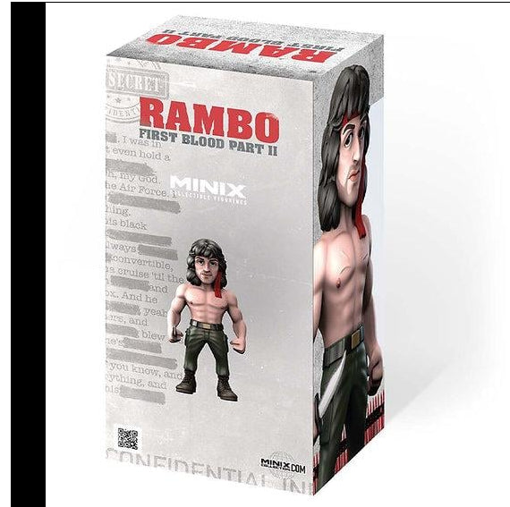 Minix Rambo Bandana - (Movies 109) Figure 12Cm Statua Statuetta Collezione