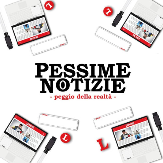 MS Edizioni Lercio - Gioco da Tavolo Pessime Notizie (Ed. Italiana)