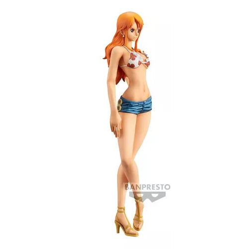 BANPRESTO GRANDISTA ONE PIECE - NAMI FIGURE 22cm PVC STATUA DA COLLEZIONE