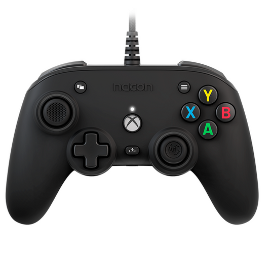 Nacon Pro Compact Controller Xbox Series X Ufficiale Microsoft Xbox Nero One S