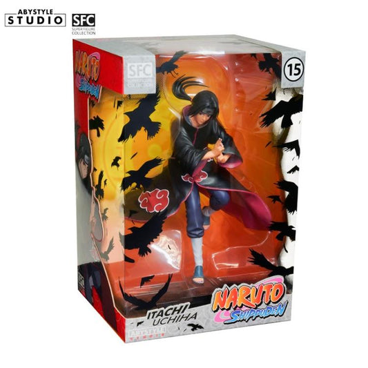 ABYSTYLE SFC NARUTO SHIPPUDEN - "ITACHI" SUPER FIGURE COLLECTION STATUA PVC 17CM