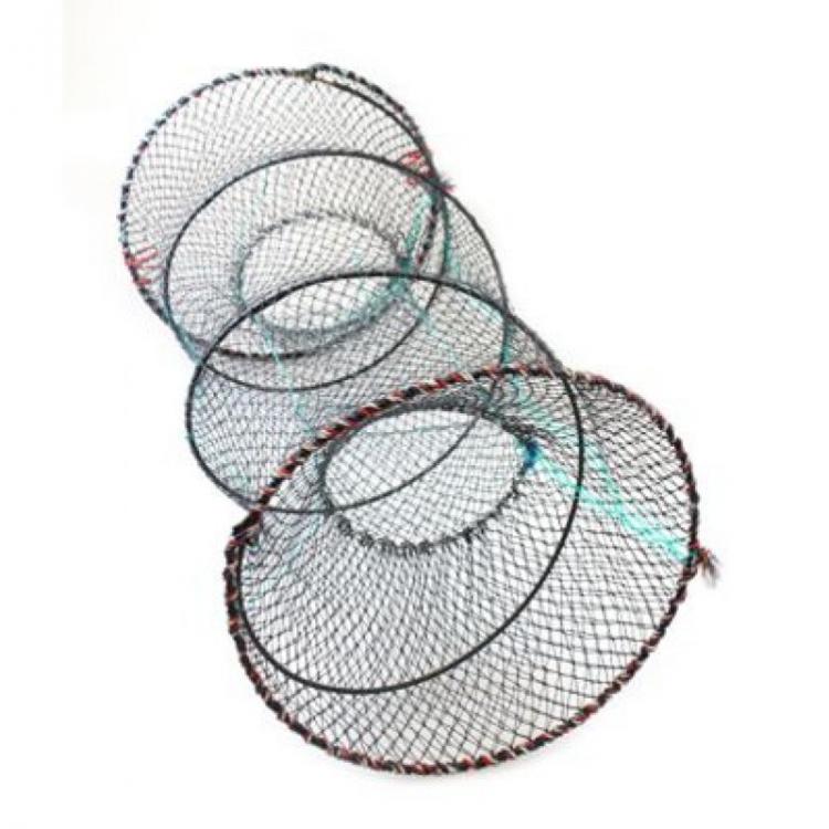 Nassa A Inganno 30X60 Rete Pesca Porta Pesci Trappola Fori Per Mare Lago Gamberi