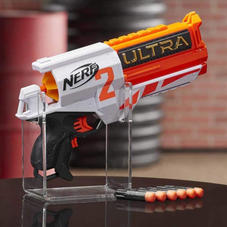 Hasbro - Nerf Ultra Two Pistola Giocattolo Fucile Motorizzato 6X Spara Dardi 25M