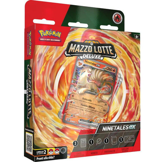 Pokémon - Mazzo Lotte Deluxe (Ninetales-Ex) Tcg Card Gioco Carte Collezione Ita