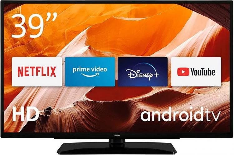 Nokia Smart Tv 3900A 39''Hd Dvb-T2/C/S2 Hdmi Usb Assistenza Vocale Netflix Dazn