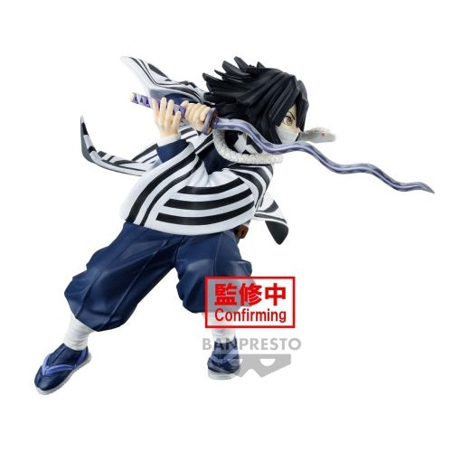 Banpresto Demon Slayer Kimetsu No Yaiba Vibration Stars Obanai Iguro Bandai 11cm
