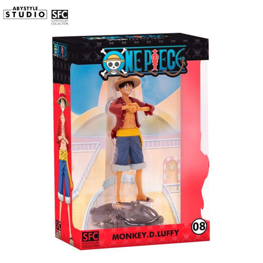 ABYSTYLE - SFC ONE PIECE: MONKEY D.LUFFY 08 SUPER FIGURE STATUETTA RUFY PVC 16CM