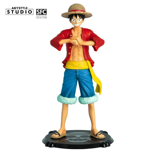 ABYSTYLE - SFC ONE PIECE: MONKEY D.LUFFY 08 SUPER FIGURE STATUETTA RUFY PVC 16CM