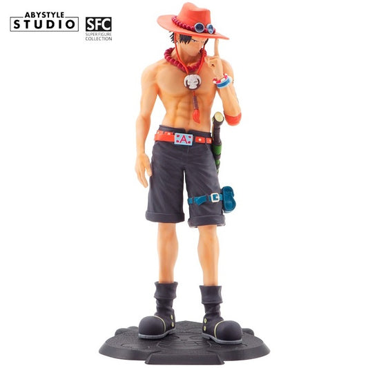 ABYSTYLE - SFC ONE PIECE: "PORTGAS D.ACE" 12 SUPER FIGURE STATUETTA RUFY 18CM