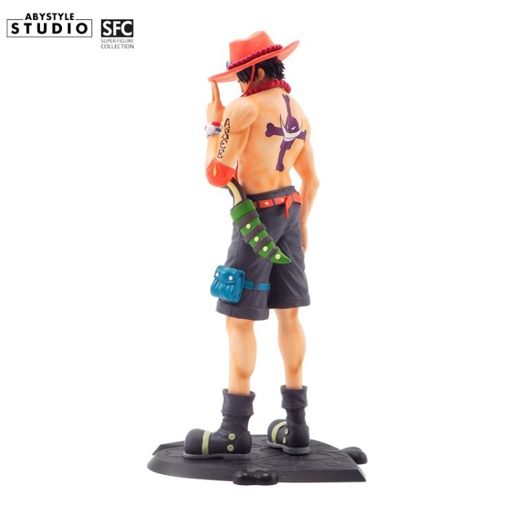 ABYSTYLE - SFC ONE PIECE: "PORTGAS D.ACE" 12 SUPER FIGURE STATUETTA RUFY 18CM