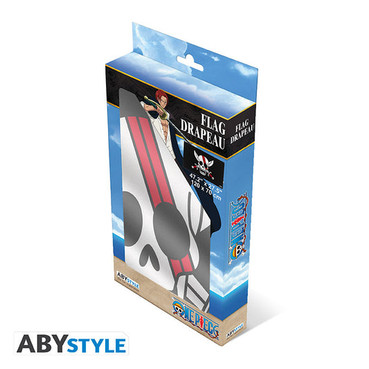 Abystyle One Piece (Flag Red hair Pirates) Shanks Bandiera 70x120 Simbolo di Protesta