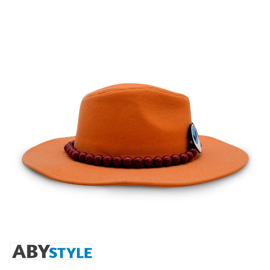 One Piece Abystyle Hat Portgas D. Ace Replica Cappello Cosplay Pirati