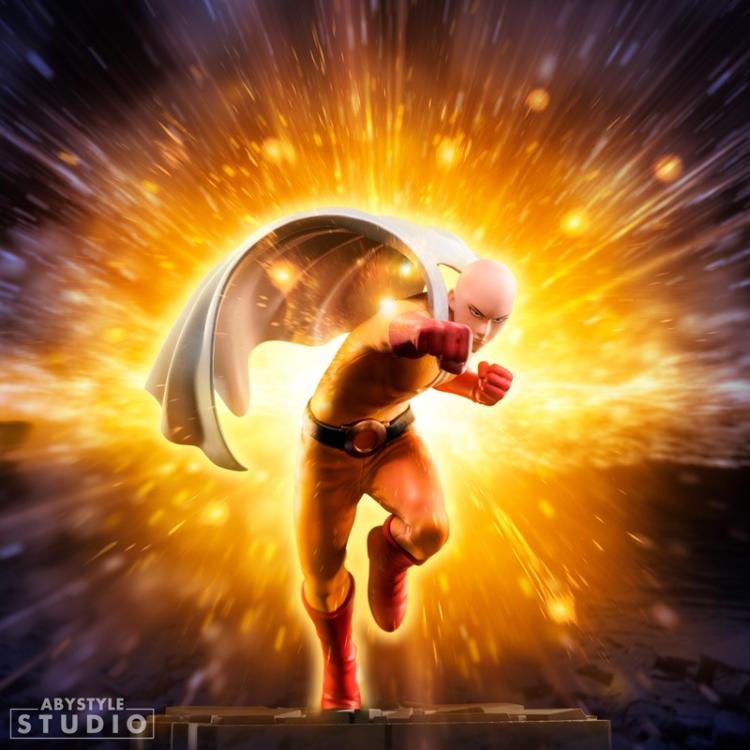ABYSTYLE - SFC: ONE PUNCH MAN 62 "SAITAMA" SUPER FIGURE STATUA STATUETTA 17CM