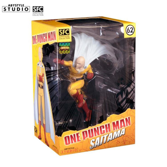 ABYSTYLE - SFC:  ONE PUNCH MAN 62 "SAITAMA" SUPER FIGURE STATUA STATUETTA 17CM