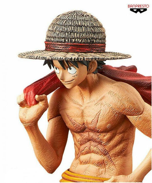 BANPRESTO ONE PIECE - MONKEY D. LUFFY RUBBER PVC VOLUME 2 FIGURE STATUA NUOVA