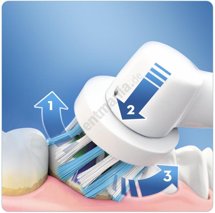 Oral-B Vitality 100 Crossaction Spazzolino Elettrico Ricaricabile Denti Bianchi