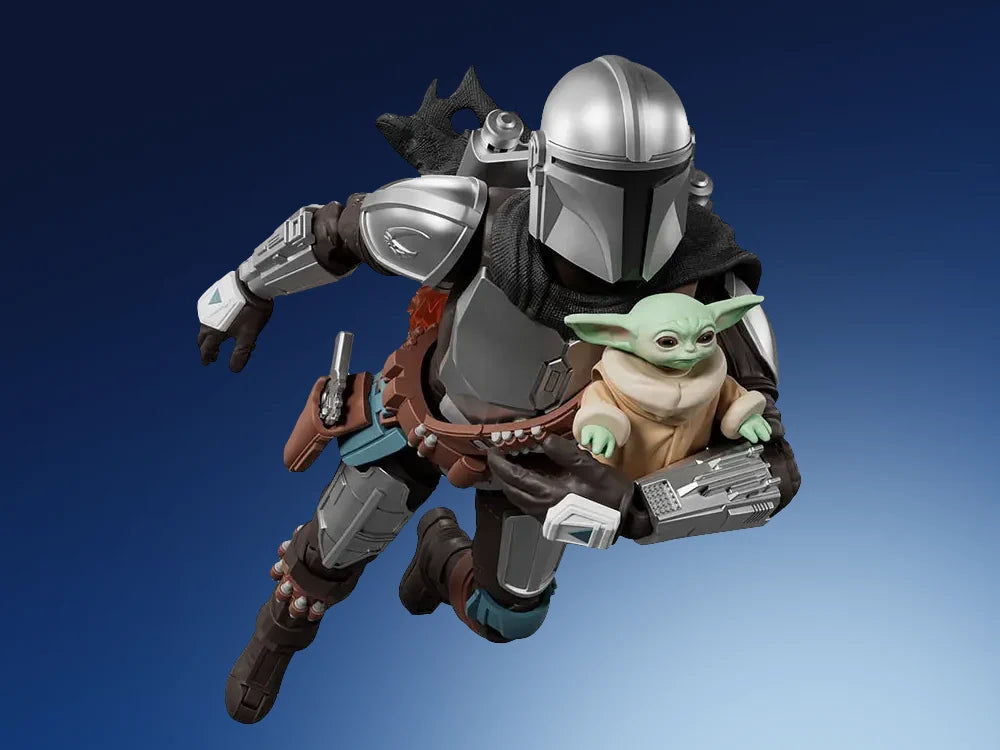 Blokees Star Wars - Champion Class 05 - Mandalorian and Grogu (DIN Djarin & Grogu) - Model Kit - Action Figure 75805