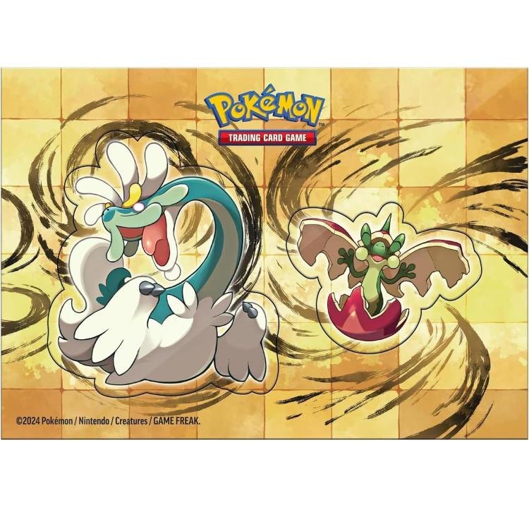 Pokemon Stacking Tin 2024 Tcg Gcc Scatola Impilabile Metallo Gioco Card Oro Eng