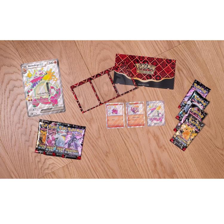 Pokemon Collezione Premium Scarlatto E Violetto Destino Di Paldea Skeledirge-Ex