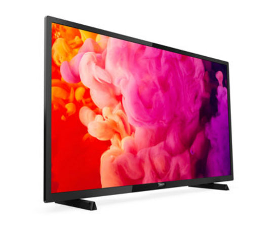 Philips 32" Led Tv 32Pht4203/12 Hd Ready Ultra Sottile Nero Pixel Plus Ps4 Pc Eu