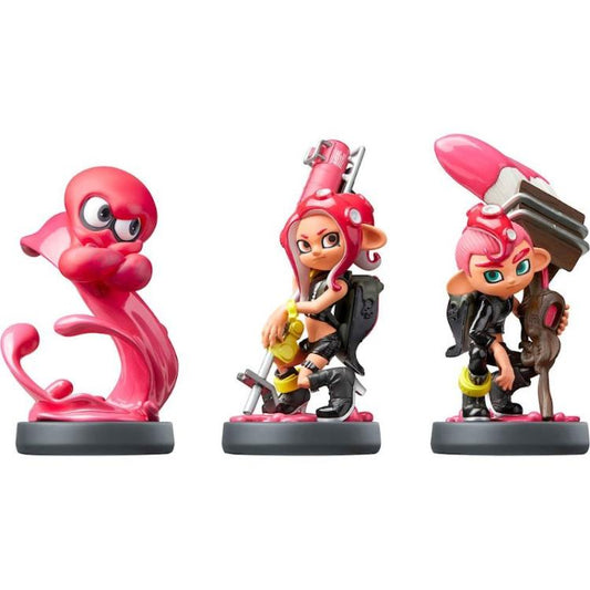 AMIIBO SPLATOON 2 OCTOLING PACK (3 IN 1) NINTENDO SWITCH LIMITED EDITION OCTOPUS
