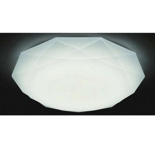 Plafoniera Led 18W Forma Diamante Cielo Stellato Lampadario | Luce Bianco Fredda