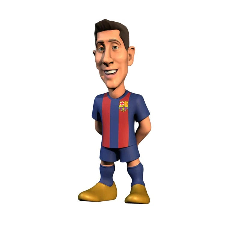 Minix - Barcellona (116) Lewandowski - Football Stars Figure 12Cm Calciatore