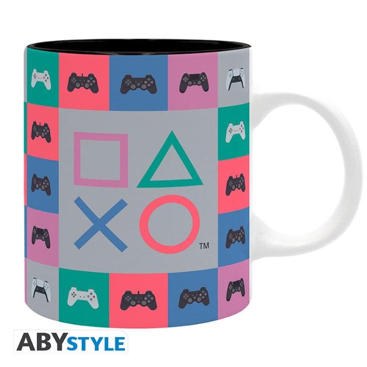 Abystyle - Tazza Controller Sony Playstation Logo Mug Bicchiere Collezione 320ml