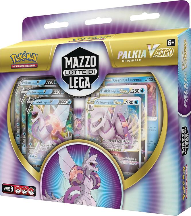 Pokémon - Mazzo Lotte Di Lega (Palkia Originale-V Astro) Gioco Carte Del Gcc Ita