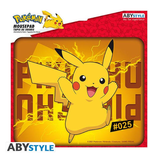 ABYSTYLE - Pokemon (Pikachu) Tappetino Mouse Morbido 23,5 cm Mousepad